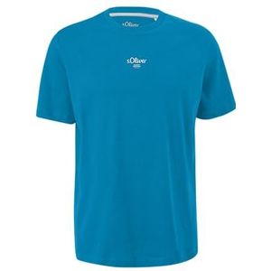 s.Oliver 2152911 T-shirt met logo voor heren, 62d1