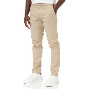 Tommy Hilfiger Chelsea Chino Essential Twill Mw0mw35152 geweven herenbroek, Beige