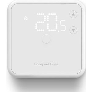 Honeywell Home kamerthermostaat, goed afleesbaar en energiebesparend led-display, bekabeld, wit