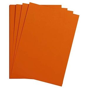 Clairefontaine 975355C Maya-papier, 25 vellen, glad tekenpapier, oranje, A3, 29,7 x 42 cm, 185 g, ideaal voor tekenen en creatieve activiteiten