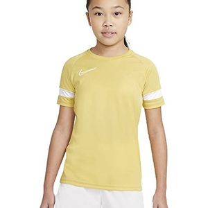 Nike Academy capuchontrui voor jongens, Saturn goud/wit/wit