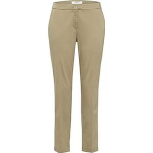 BRAX Maron City Sport Premium Pull On Damesbroek, vintage kaki