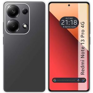 Tumundosmartphone Transparante TPU siliconen hoes voor Xiaomi Redmi Note 13 Pro 4G