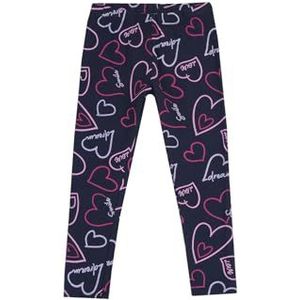 Chicco Legging fille, Bleu imprimé, 12 mois