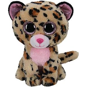 Ty Livvie Leopard Beanie Boo - Med