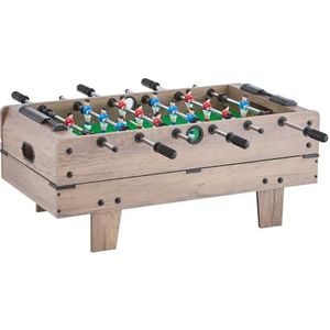 VEVOR Ensemble de table de jeu combo 4 en 1 de 81,3 cm, table de hockey sur air comprimé avec billard, hockey, baby-foot, ping-pong, poussoirs et palets, table d'arcade de sport pour enfants, salle de