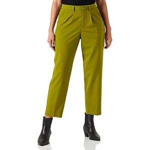 Jack & Jones Jxchloe Regular Hw Pant Noos Chino damesbroek, groenachtig, 29 W/30 l, groenachtig geel