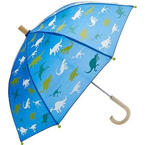 Hatley Paraplu met print voor jongens, Blauw (Dinosaur Menagerie 400)