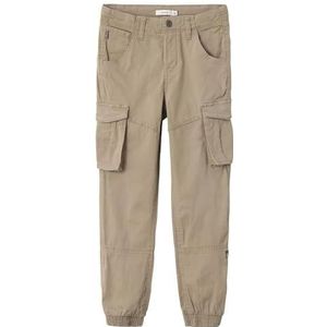 NAME IT KIDS Regular Fit Broek NKMRYAN Beige