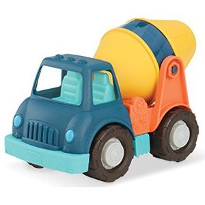 Wonder Wheels Grote betonmixer vrachtwagen 31 cm - betonmixer vrachtwagen voor binnen en buiten - zandspeelgoed voor kinderen, zandbak auto - voertuigspeelgoed voor meisjes en jongens vanaf 1