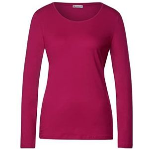 Street One Dames Basic shirt met lange mouwen Woody Rose 42, Woody Rose