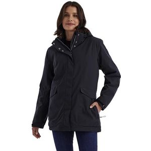 Killtec Functionele jas voor dames, waterdichte outdoorjas met afneembare ritssluiting