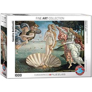 Eurographics De geboorte van Venus Legpuzzels door Sandro Botticelli (1000 stukjes)