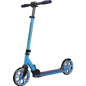 HUDORA Scooter Up 200 Stille aluminium step, 100 kg belastbaar, in hoogte verstelbaar en inklapbaar, voor kinderen, jongeren en volwassenen