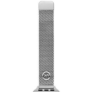 Michael Kors Banden voor Apple Watch MKS8054E, zilver, Zilver (zilver), armband