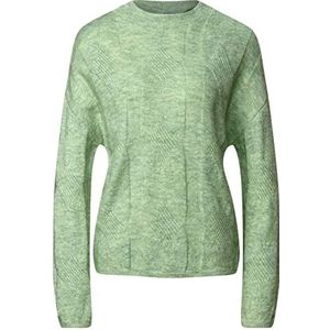 Street One A302182 gebreide trui, Clary Mint Melange, 42 dames