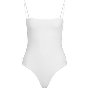 Jack & Jones Jjxx Jxivy Tight Singlet Dream Body Dames, Bright White/Print: Tonal Print, M, Helder wit/print: tonale print