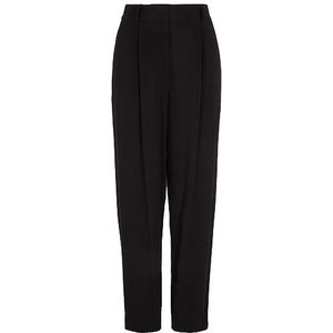 Armani Exchange Pantalon fuselé plissé, édition limitée, pour femme We Beat As One, Noir, XXS