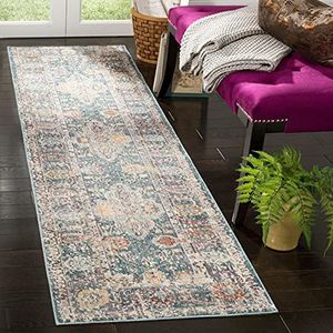 Safavieh Traditionele tapijtloper voor woonkamer, slaapkamer of elk interieur, 69 x 244 cm (ILL704)