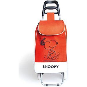 Excelsa Peanuts Snoopy kruidenwagen, stof, rood