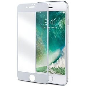 Celly Glass801 beschermhoes voor Apple iPhone 78+ wit