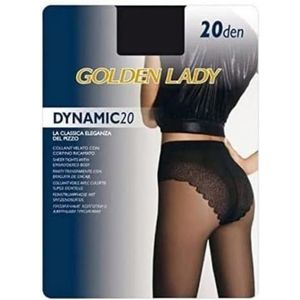 Golden Lady Panty 20 denier, bruin, maat 38 K, 300 g, zwart.