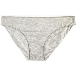 Koton Basic slip voor dames, middelhoge taille, Grijs gemêleerd (grm), XS