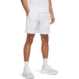 Under Armour Shorts Launch Run 17 cm Herenshorts, wit/wit/reflecterend