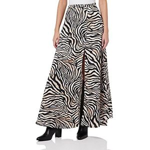 KENDALL & KYLIE Dames Rok Zebra Print XL, zebrapatroon