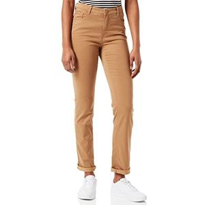 BRAX Mary Winter Dream Five Pocket Slim Fit Sportief damesbroek, Bruin (Cognac 55)