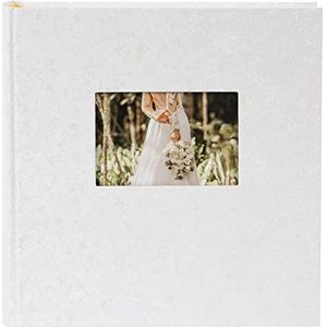 Goldbuch 31 485 Romeo fotoalbum, karton, wit, 30 x 31 cm