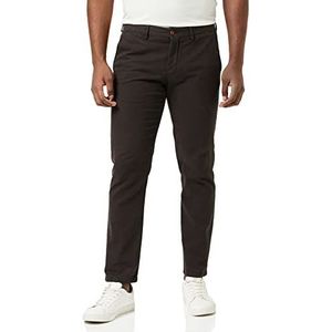 Hackett London textuur chino heren broek, Ganache