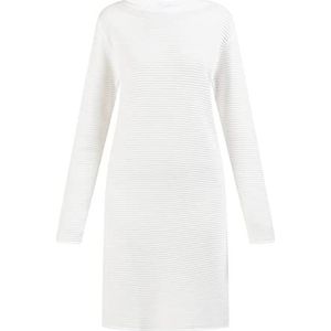 Reiswood Robe en tricot pour femme 39726275-RE01, blanc laine, taille M/L, Robe en tricot, M-L