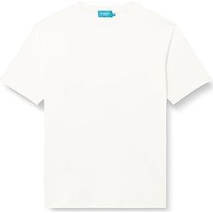 Gianni Lupo GLW8727-S23 T-shirt, korte mouwen, wit, L heren, wit, L, Wit.