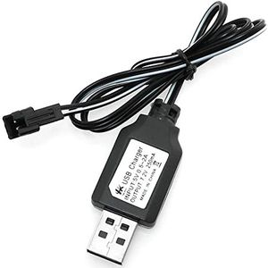 YUNIQUE Frankrijk 1 stuk USB-kabel SM-2P RC Lipo batterij 7,2 V stopcontact weegschaal oplader