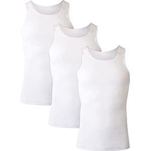 Hanes Heren 3-Verpakking A-shirt, Wit, XXL, 3 stuks.