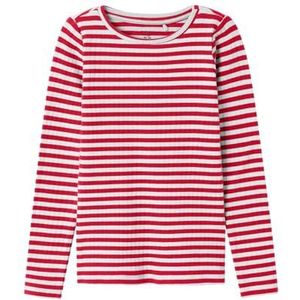 NAME IT Nkfsuraja Xsl Ls Top Noos T-shirt met lange mouwen voor meisjes (1 stuk), Lollipop