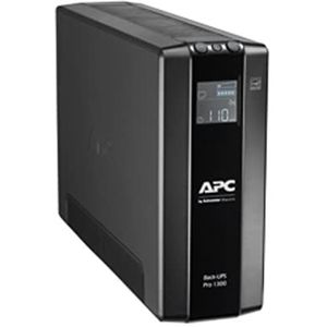 APC by Schneider Electric Back UPS PRO - BR1300MI - UPS 1300VA vermogen - MI-model (8 IEC-uitgangen, IEC - uitgangen voor koude apparaten, LCD-interface, gegevensbescherming 1 GB)