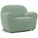 FAVERTI® Super elastische stoelhoes, 1-zits, 70-110 cm, model Novele, universele hoes, ideaal voor elke stoelvorm, hoogwaardige bescherming van jacquard-stof, voelt aan als katoen