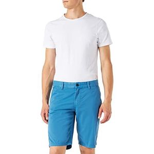 camel active Houston Basic Chino Regular Fit Shorts voor heren, donkerblauw, 30 W, Donkerblauw