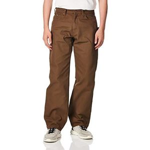 Dickies Carpentier Eend Jeans Rechte Been Casual Fit Professionele Utility Broek Heren, Donker bruin