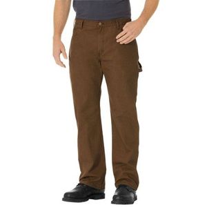 Dickies - De DU250 relaxed straight fit lichtgewicht eend carpenter jeans voor heren, Donker bruin
