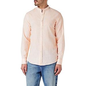 United Colors of Benetton Overhemd 588zuq023 Herenhemd (1 stuk), Wit met patroon 75 N