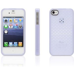 Griffin GB03167 iClear Air siliconen hoesje voor iPhone 4/4S, lavendel