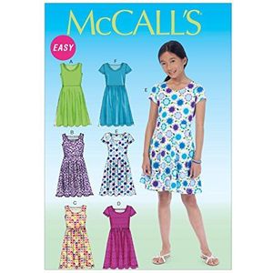 McCall's Patterns MC7079 maten 7/8/10/12/14 + jurken voor meisjes