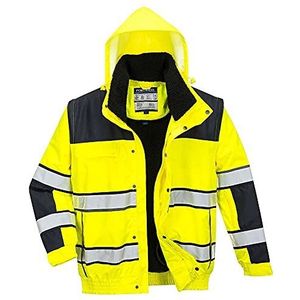 Portwest HiVis 3-in-1 jas, kleur: geel/zwart, maat: XL, C466YBRXL