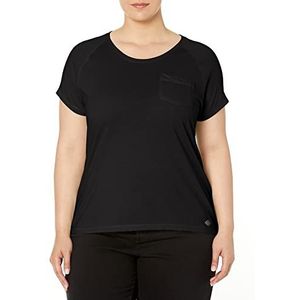Dickies Performance dames T-shirt met korte mouwen, zwart.