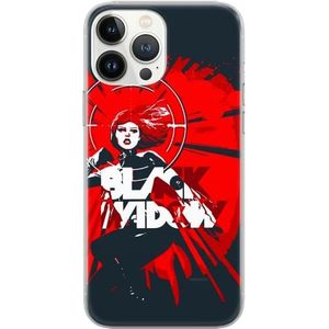 ERT GROUP Beschermhoes voor iPhone 13 Pro Max Original en officieel gelicentieerd Marvel motief Black Widow 005 perfect aangepast aan de vorm van de mobiele telefoon, TPU case