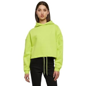 Urban Classics Oversized hoody dames sweatshirt met capuchon dames, Frosted geel