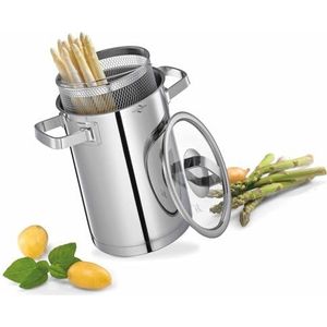 Aspergepan - 4 Liter - Edelstaal - Küchenprofi
